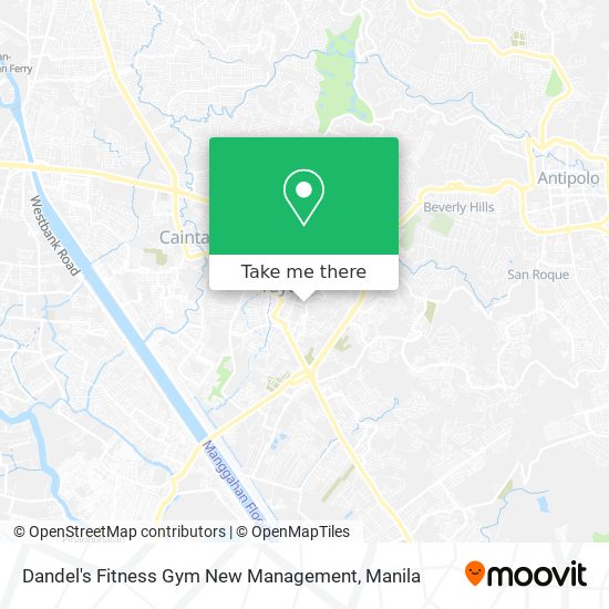 Dandel's Fitness Gym New Management map