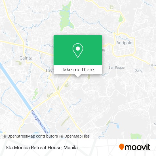 Sta.Monica Retreat House map