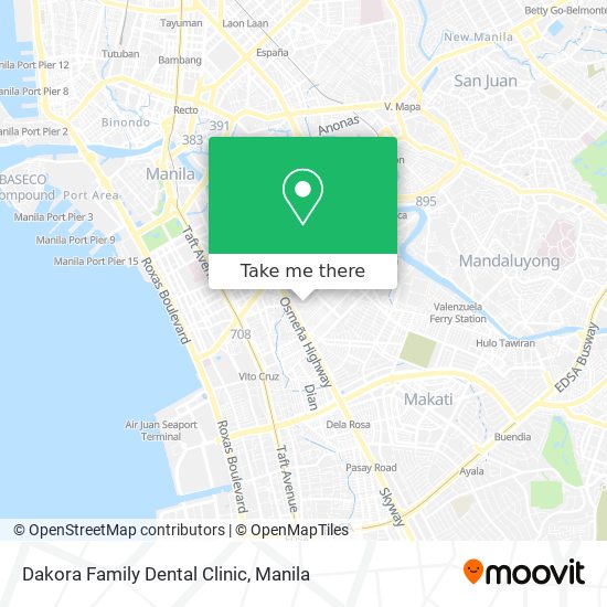 Dakora Family Dental Clinic map