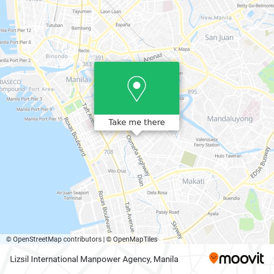 Lizsil International Manpower Agency map