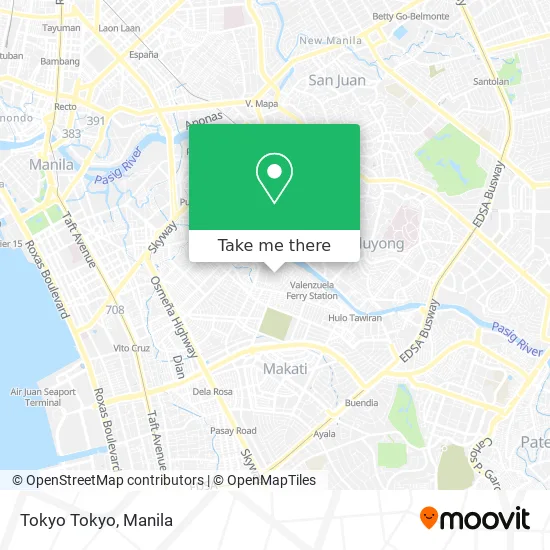 Tokyo Tokyo map