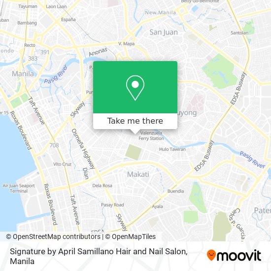 Signature by April Samillano Hair and Nail Salon map