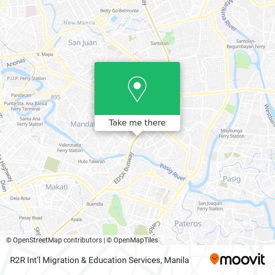 R2R Int'l Migration & Education Services map