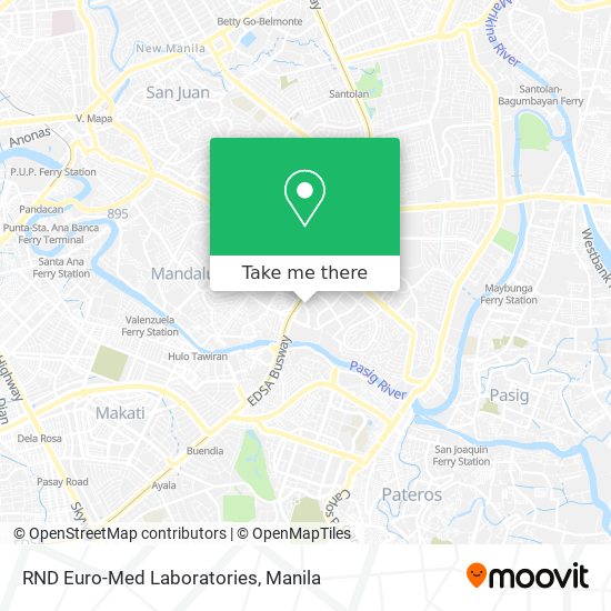 RND Euro-Med Laboratories map