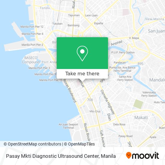 Pasay Mkti Diagnostic Ultrasound Center map