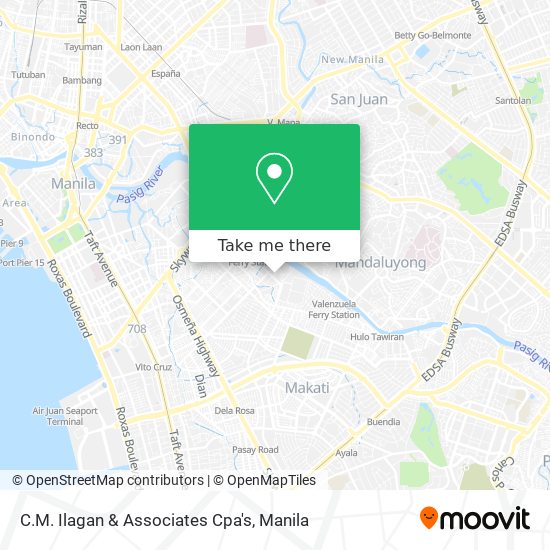 C.M. Ilagan & Associates Cpa's map