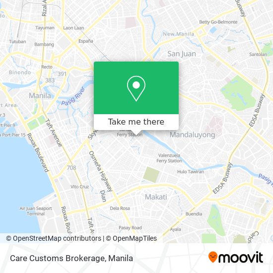 Care Customs Brokerage map