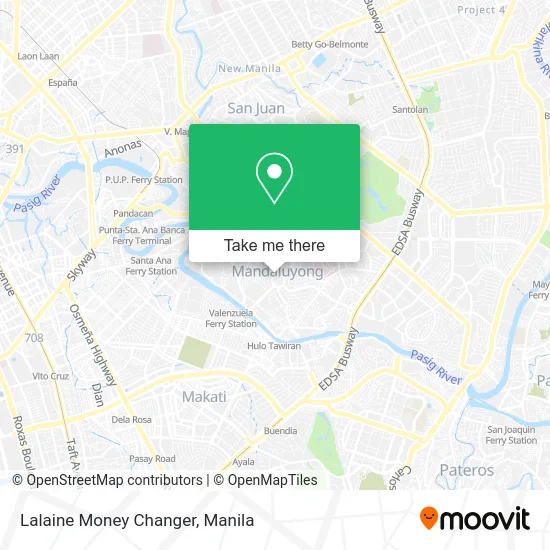 Lalaine Money Changer map