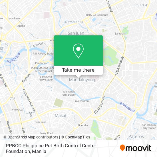 PPBCC Philippine Pet Birth Control Center Foundation map