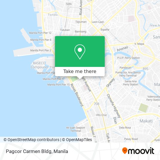 Pagcor Carmen Bldg map