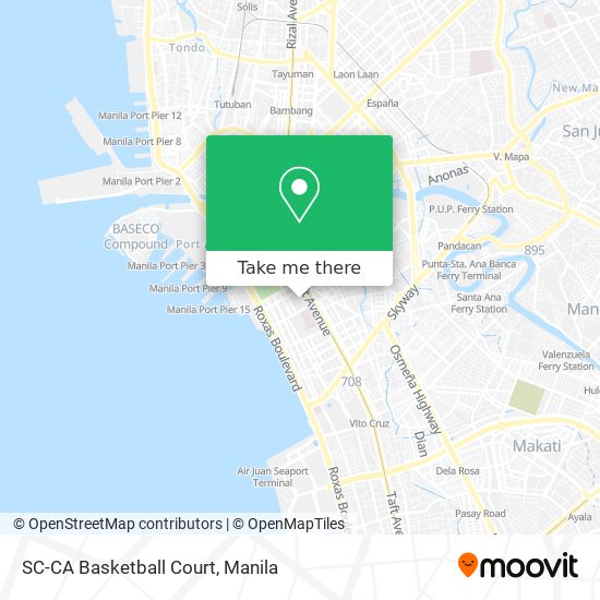 SC-CA Basketball Court map