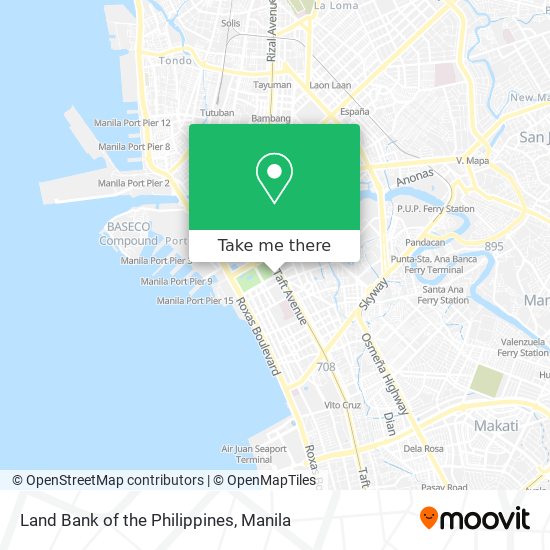 Land Bank of the Philippines map