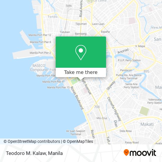 Teodoro M. Kalaw map