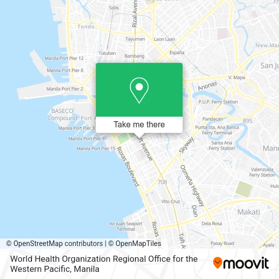 World Health Organization Regional Office for the Western Pacific map