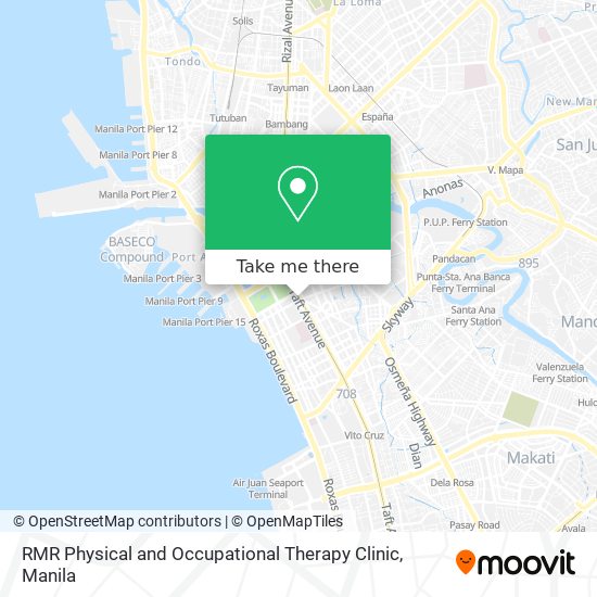 RMR Physical and Occupational Therapy Clinic map