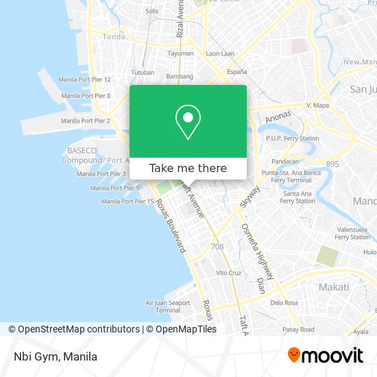 Nbi Gym map