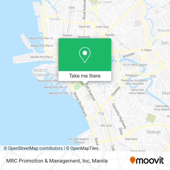 MRC Promotion & Management, Inc map
