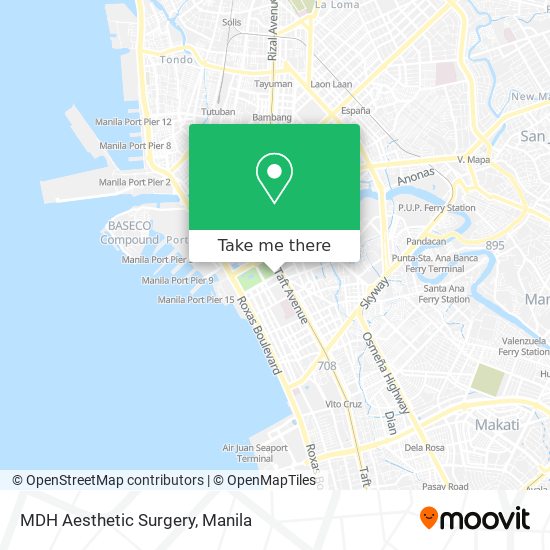 MDH Aesthetic Surgery map