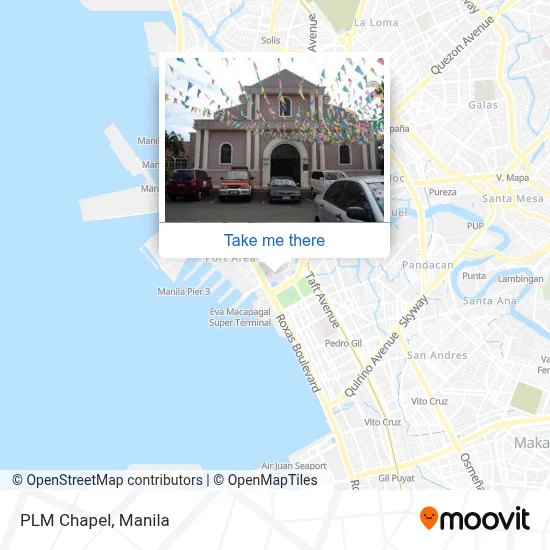 PLM Chapel map
