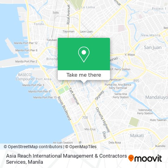 Asia Reach International Management & Contractors Services map
