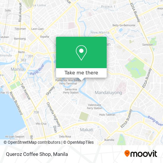 Queroz Coffee Shop map