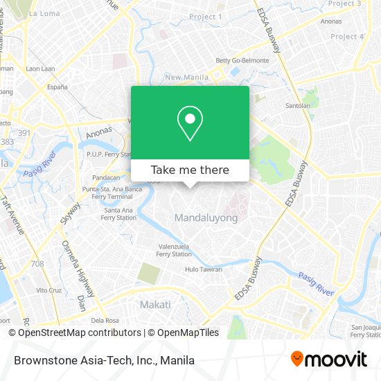 Brownstone Asia-Tech, Inc. map
