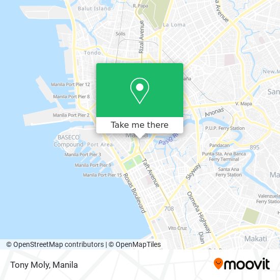 Tony Moly map