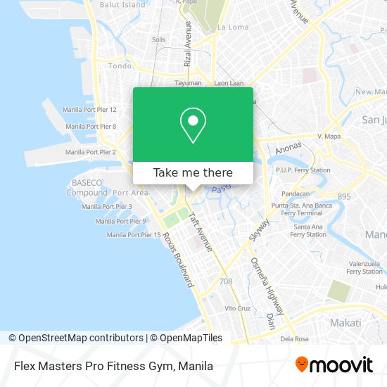 Flex Masters Pro Fitness Gym map