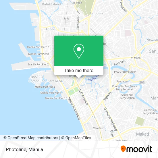 Photoline map
