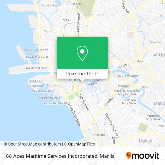 88 Aces Maritime Services Incorporated map