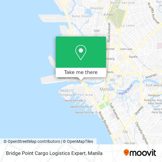 Bridge Point Cargo Logistics Expert map