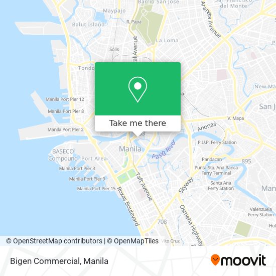 Bigen Commercial map