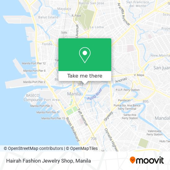 Hairah Fashion Jewelry Shop map
