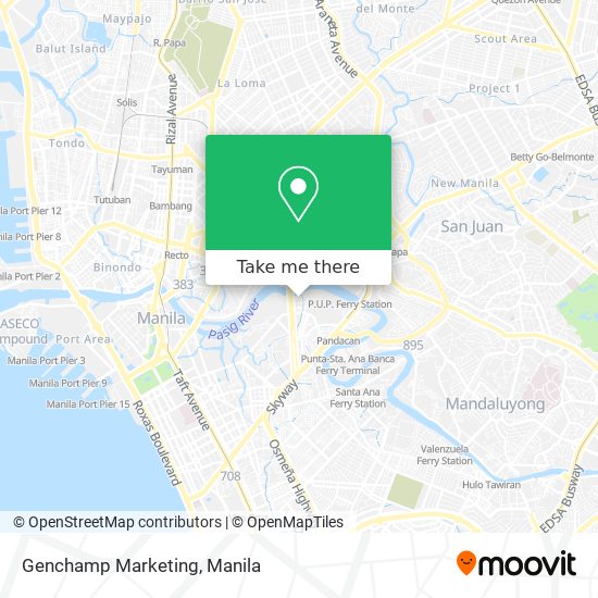Genchamp Marketing map