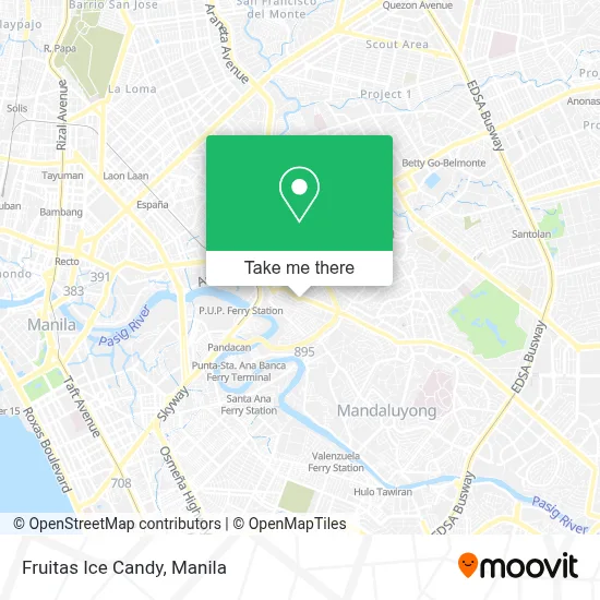 Fruitas Ice Candy map