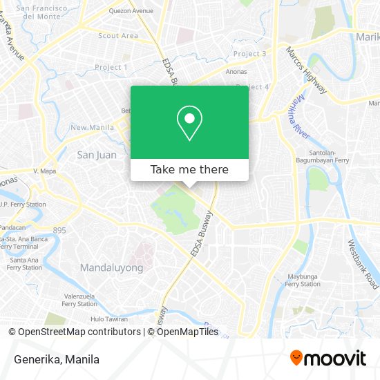 Generika map