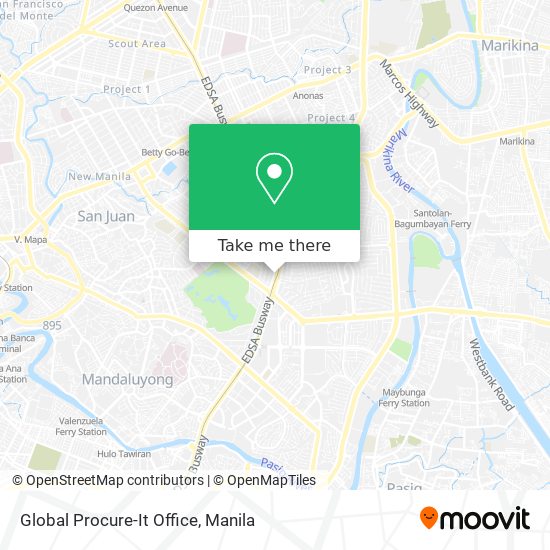 Global Procure-It Office map