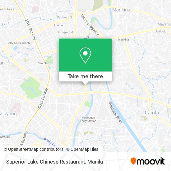 Superior Lake Chinese Restaurant map