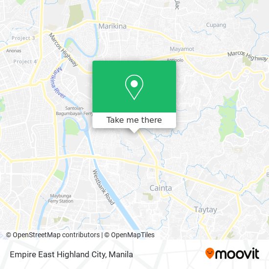 Empire East Highland City map
