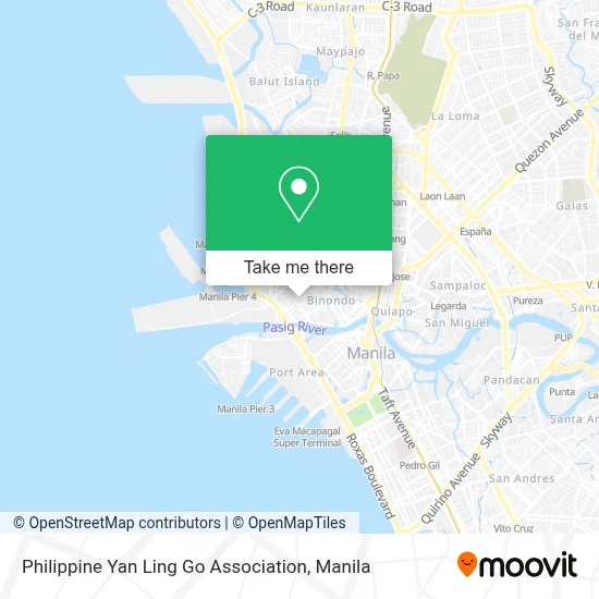 Philippine Yan Ling Go Association map