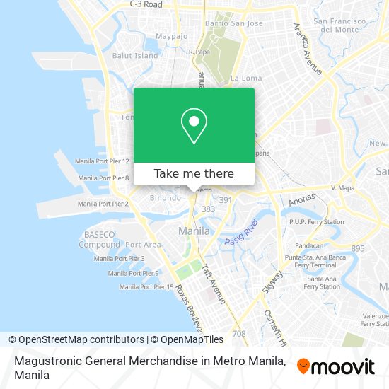 Magustronic General Merchandise in Metro Manila map