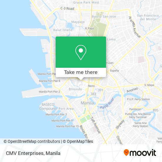 CMV Enterprises map
