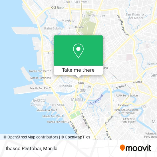Ibasco Restobar map