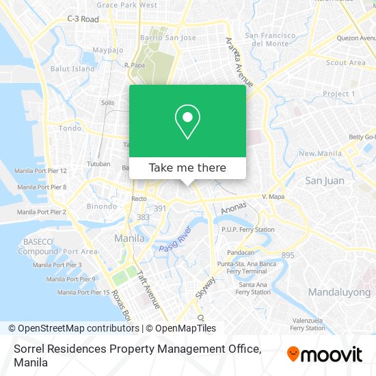 Sorrel Residences Property Management Office map
