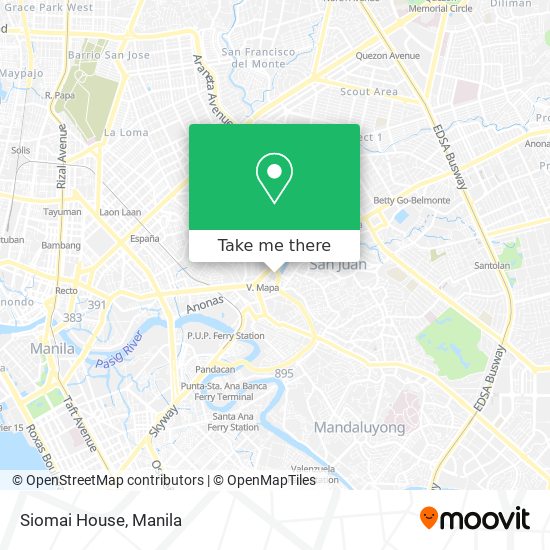 Siomai House map