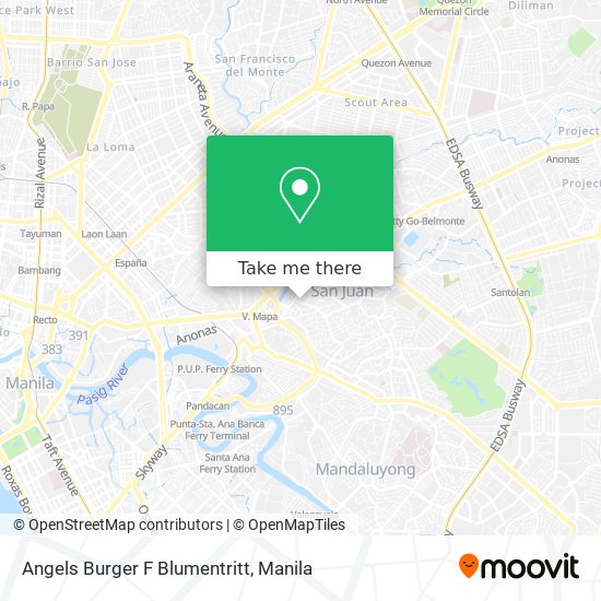 Angels Burger F Blumentritt map