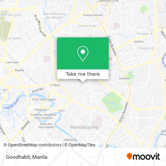 Goodhabit map