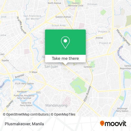 Plusmakeover map