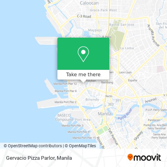 Gervacio Pizza Parlor map