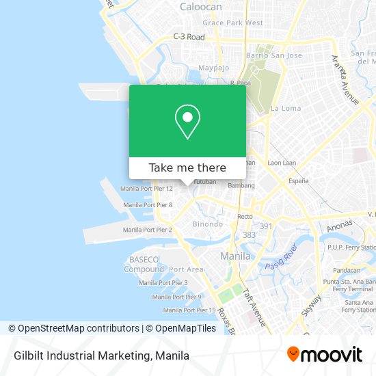 Gilbilt Industrial Marketing map